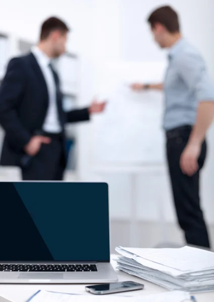 Business people talking on meeting at office — Stock Photo, Image