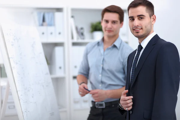 Business people talking on meeting at office — Stock Photo, Image