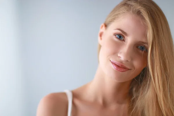 Portrait of young beautiful girl with. Make up. Stock Picture