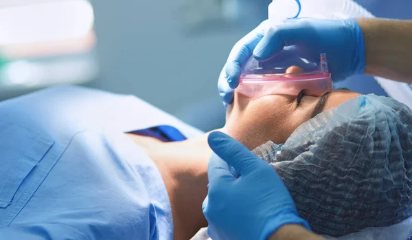 Man Surgeon Work Operating Room — Stock Photo, Image