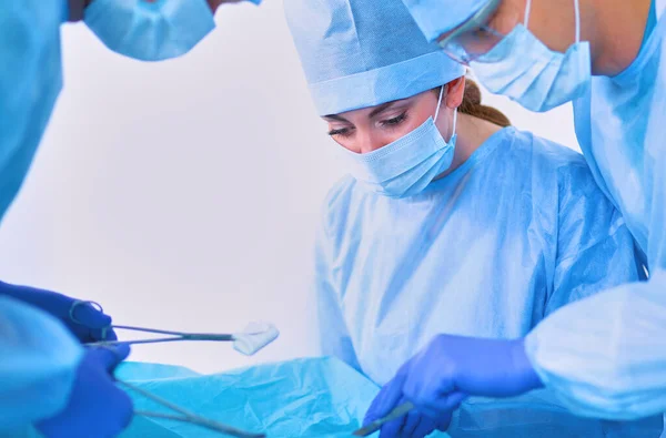 Equipa Cirurgia Sala Operações — Fotografia de Stock
