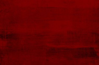 Koyu kırmızı boyalı tuval arkaplan veya dokuma 