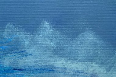 Mavi lekeli soyut resim grunge arkaplan veya doku