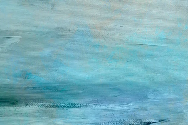 Mavi boyalı tuval grunge arkaplan veya doku
