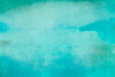 Aquamarine serpilmiş pis arkaplan ya da doku 
