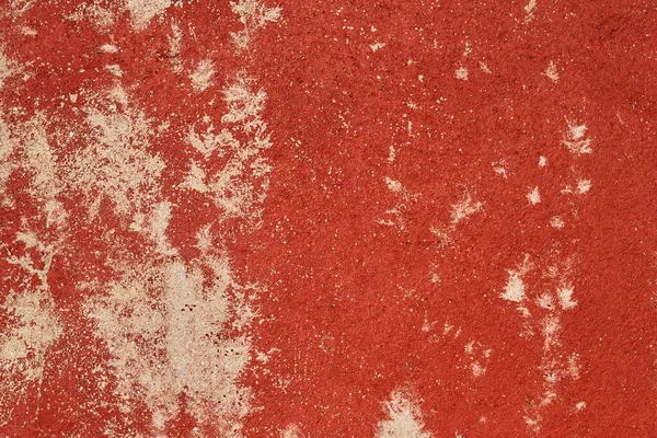 Vieux Mur Détresse Avec Peinture Rouge Usée Fond Texture Grunge — Photo