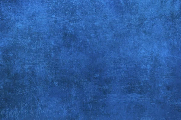 Blue Distressed Metal Texture Grunge Background — Stockfoto