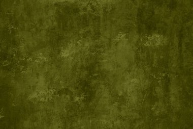 Yeşil boyalı tuval dokusu grunge arkaplanı 