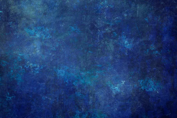 Μπλε Αφηρημένη Ζωγραφική Φόντο Grunge Υφή — Φωτογραφία Αρχείου