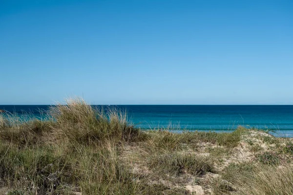 Zandduinen Lanzada Beach Galicië Spanje — Stockfoto