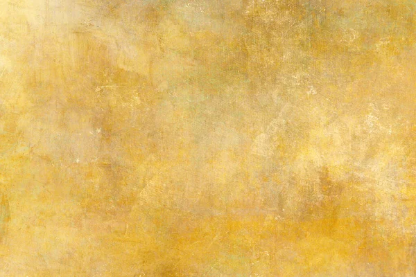 Golden Colored Distressed Canvas Background Grunge Texture — Stock Photo, Image