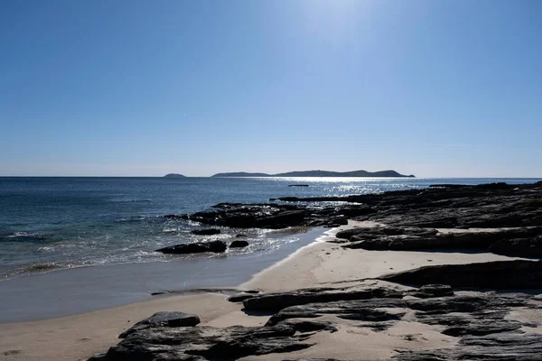 Atlanterhavsøyene Galicia Nasjonalpark Pontevedra Spania – stockfoto