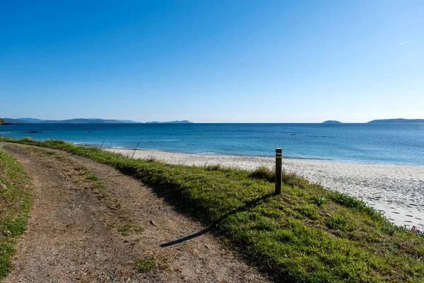 Kyststien Rias Baixas Pontevedra Galicia Spania – stockfoto