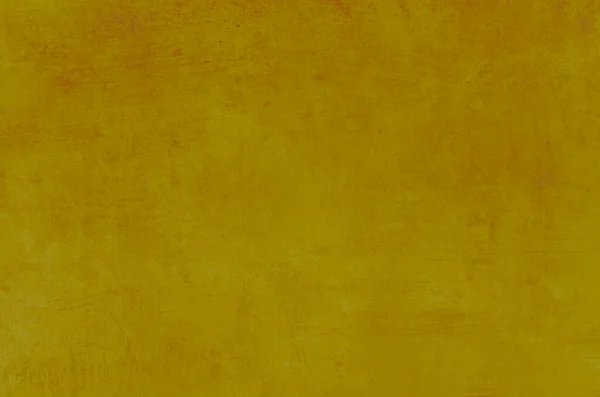 Geel Geschraapt Metaal Textuur Grunge Achtergrond — Stockfoto