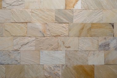 Seramik porselen taş kiremitler, doğal kumtaşı kaplamalı.