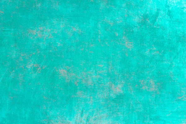 Aquamarine Χρώμα Φθαρμένα Grunge Φόντο — Φωτογραφία Αρχείου