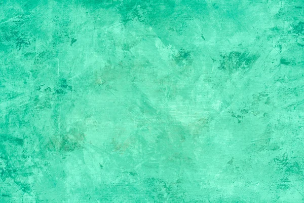 Aquamarine Stained Canvas Grunge Background — ストック写真