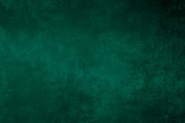 Dark green wall backdrop, grunge background or texture  clipart