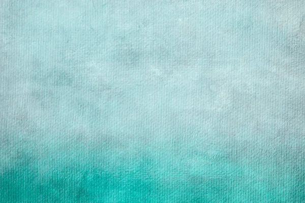 Blauw Abstract Schilderij Achtergrond Canvas Textuur — Stockfoto