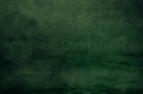 Dark Green Canvas Grungy Background Texture — Stock Photo, Image