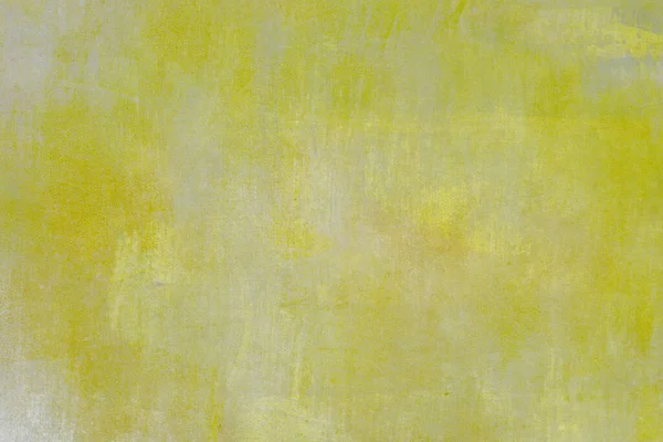 Żółte Malowane Tło Płótna Grunge Tła Lub Tekstury — Zdjęcie stockowe