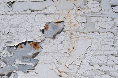 Eski yıpranmış ilan tahtası boya kırıntıları, grunge deseni 