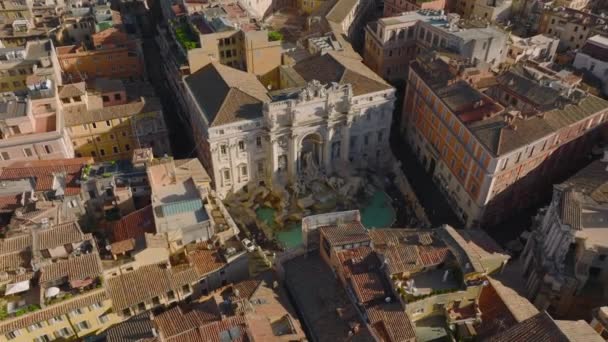 Avant Survolent Les Bâtiments Dans Centre Historique Ville Panthéon Révélateur — Video