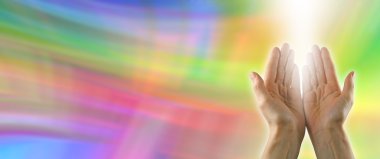Renk şifa Web sitesi banner