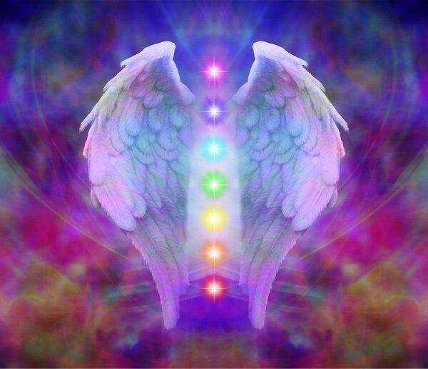 Angel Wings and Seven Chakras