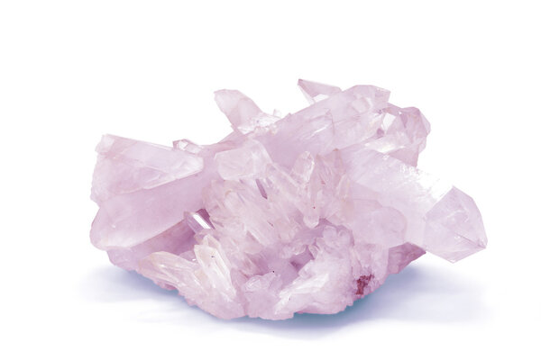 Large Pink Quartz Cluster