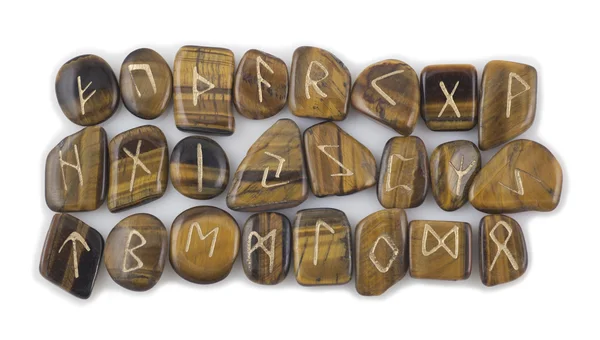 Teljes körű rune stones — Stock Fotó