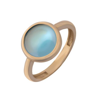 Mücevher alyansı altın. Nişan yüzüğü izole edilmiş beyaz arkaplan