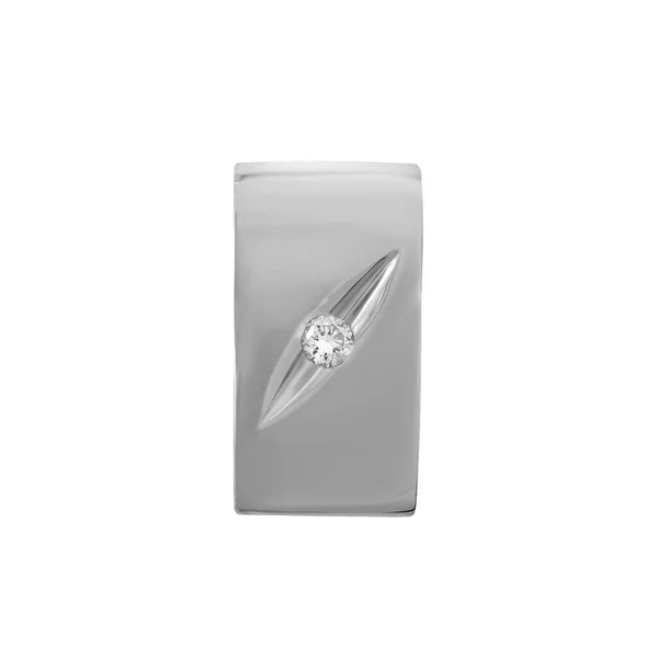 2022 Cercei Argint Moda Elegant Elegant — Fotografie, imagine de stoc