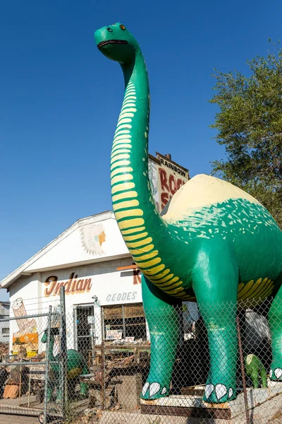 Rainbow Rock Shop in holbrook, arizona entlang der historischen Route 66 — Stockfoto