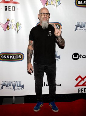 Los Angeles, CA, 22 Eylül 2022, Scott Ian Anvil 'in kırmızı halı prömiyerine katılıyor! Şaban Tiyatrosu 'ndaki Anvil' in Hikayesi