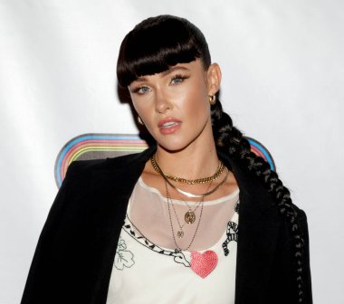 Los Angeles, CA, 22 Eylül 2022, Kristy Dawn Dinsmore Anvil 'in kırmızı halı prömiyerine katılıyor! Şaban Tiyatrosu 'ndaki Anvil' in Hikayesi