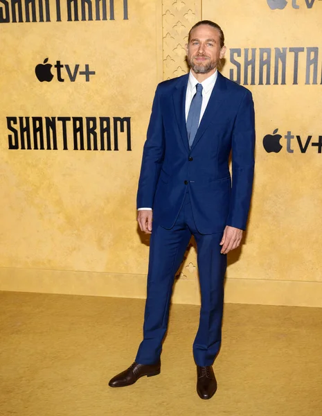 Los Angeles Oct Charlie Hunnam Attends Apple Shantaram Premiere Screening — Stock Photo, Image