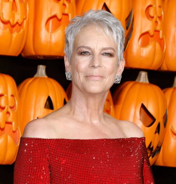 Los Angeles, ABD - 11 Ekim 2022: Jamie Lee Curtis, TCL Çin Tiyatrosu 'nda düzenlenen 