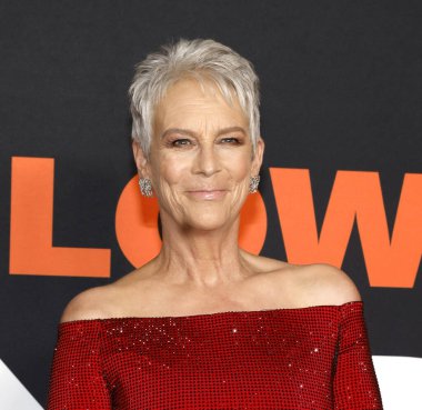 Los Angeles, ABD - 11 Ekim 2022: Jamie Lee Curtis, TCL Çin Tiyatrosu 'nda düzenlenen 