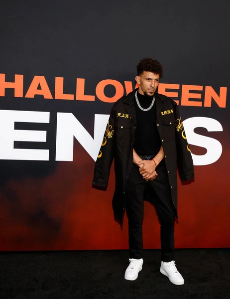 Los Angeles Eua Outubro 2022 Khleo Thomas Participa Estreia Halloween — Fotografia de Stock