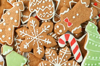 Kaplamalı zencefilli çöreğin arka planı