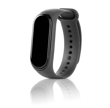 İzole edilmiş beyaz arkaplanda akıllı saat