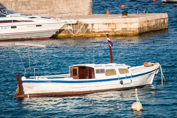 Belle Vue Sur Ville Hvar Sur Île Hvar Croatie Vers — Photo