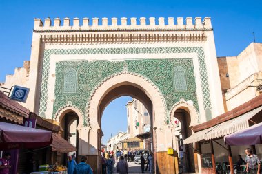 FES, MoroCCO - CRCA EPTESİ 2014: Fe 'deki eski Medine' ye bakış