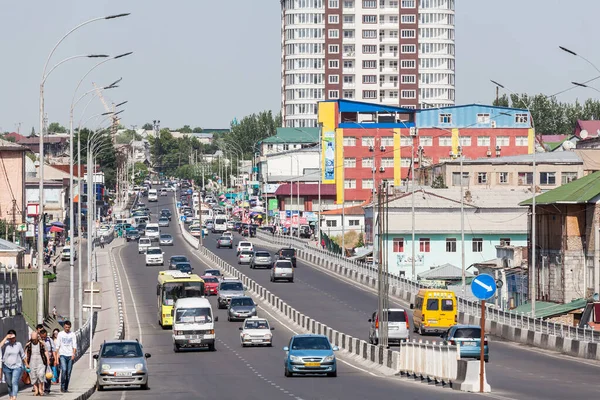 Osh Kyrgyzstan Circa Giugno 2017 Vita Sulle Strade Osh Seconda — Foto Stock