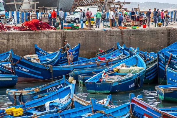 Essaouira Morocco Circa September 2014 Hafen Von Essaouira September 2014 — Stockfoto