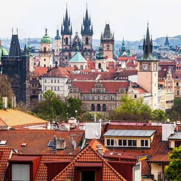 Prague República Checa Circa Maio 2017 Vista Cidade Praga Capital — Fotografia de Stock