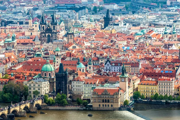 Prague República Checa Circa Maio 2017 Vista Cidade Praga Capital — Fotografia de Stock