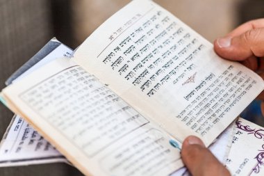 Kutsal Tevrat 'ın güzel manzarası.