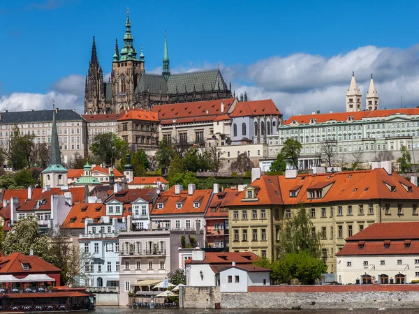 Prag Tjeckien Circa Maj 2017 Utsikt Över Prags Historiska Centrum — Stockfoto